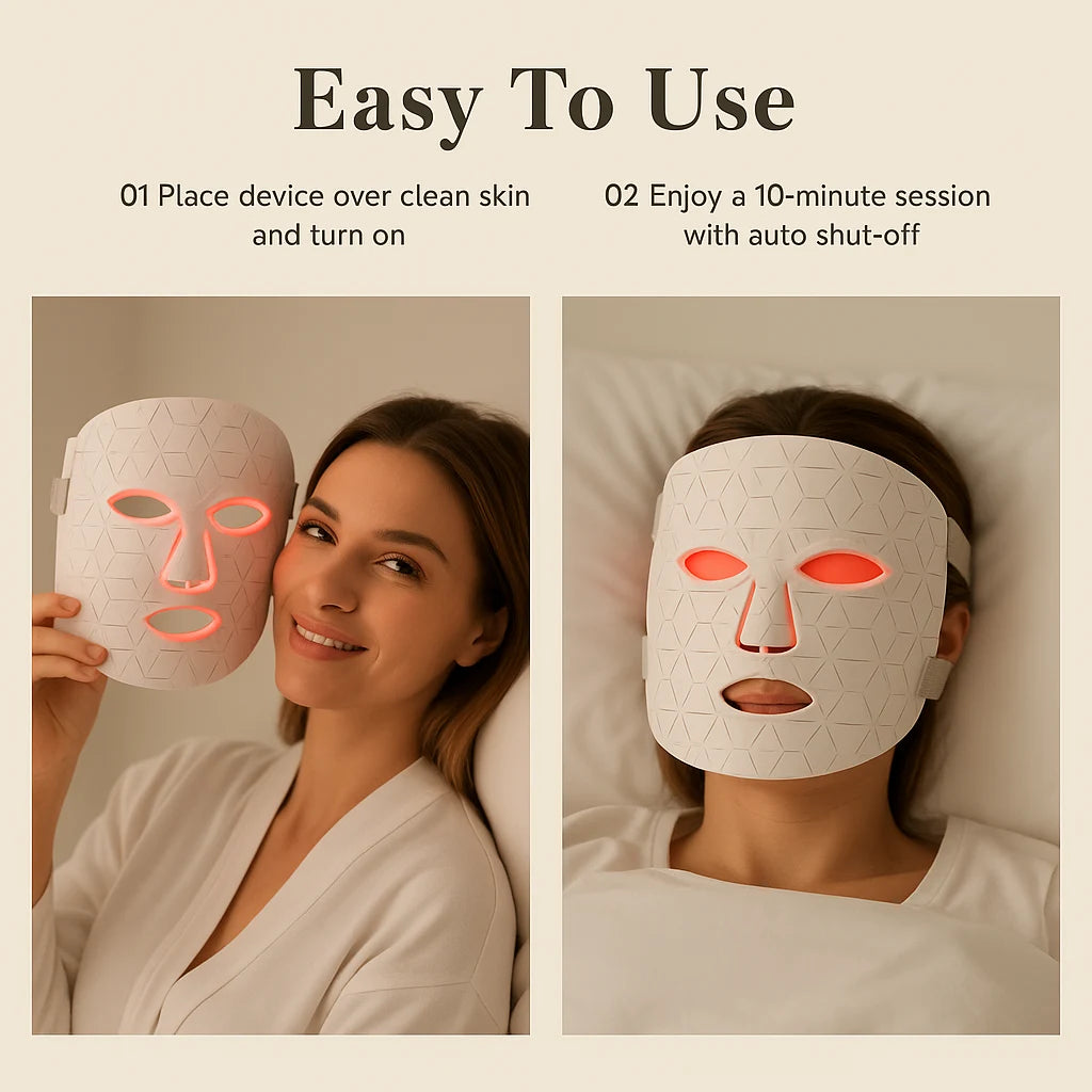 Wrinkle Retreat Face Mask & LightBoost Serum Kit