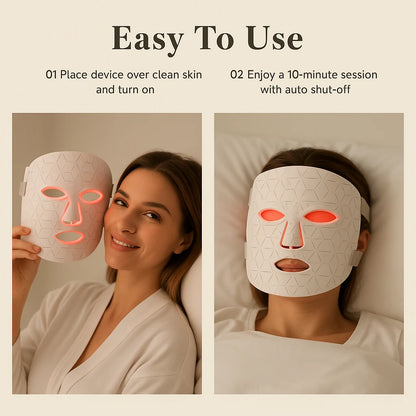 Wrinkle Retreat Face Mask & LightBoost Serum Kit